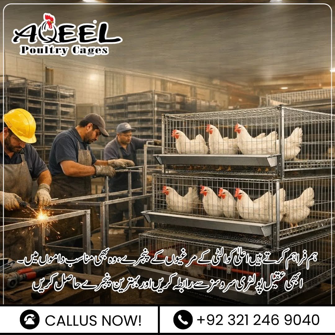Layer Poultry Farming Equipment for Modern Egg Production
